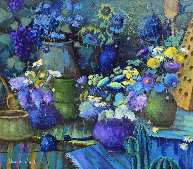 Original Impressionism Floral Paintings by Narinart Armgallery