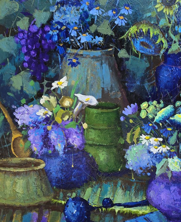 Original Impressionism Floral Painting by Narinart Armgallery