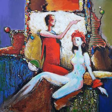 Original Abstract Portrait Paintings by Narinart Armgallery