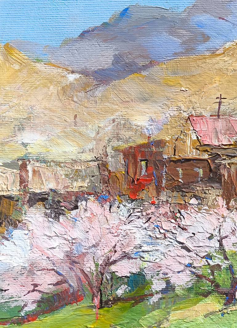 Original Impressionism Landscape Painting by Narinart Armgallery