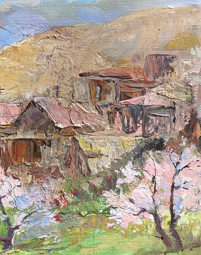 Original Impressionism Landscape Painting by Narinart Armgallery