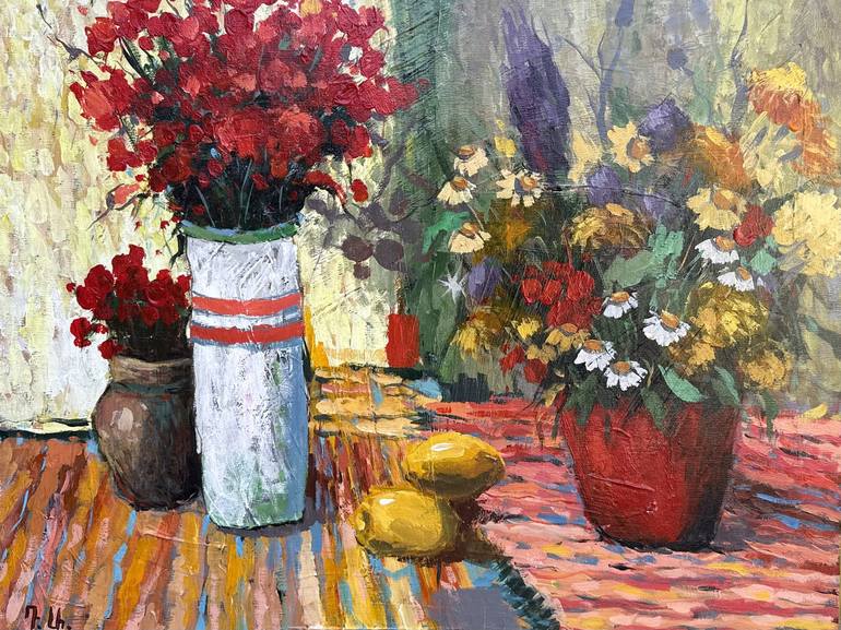 Original Impressionism Floral Paintings by Narinart Armgallery