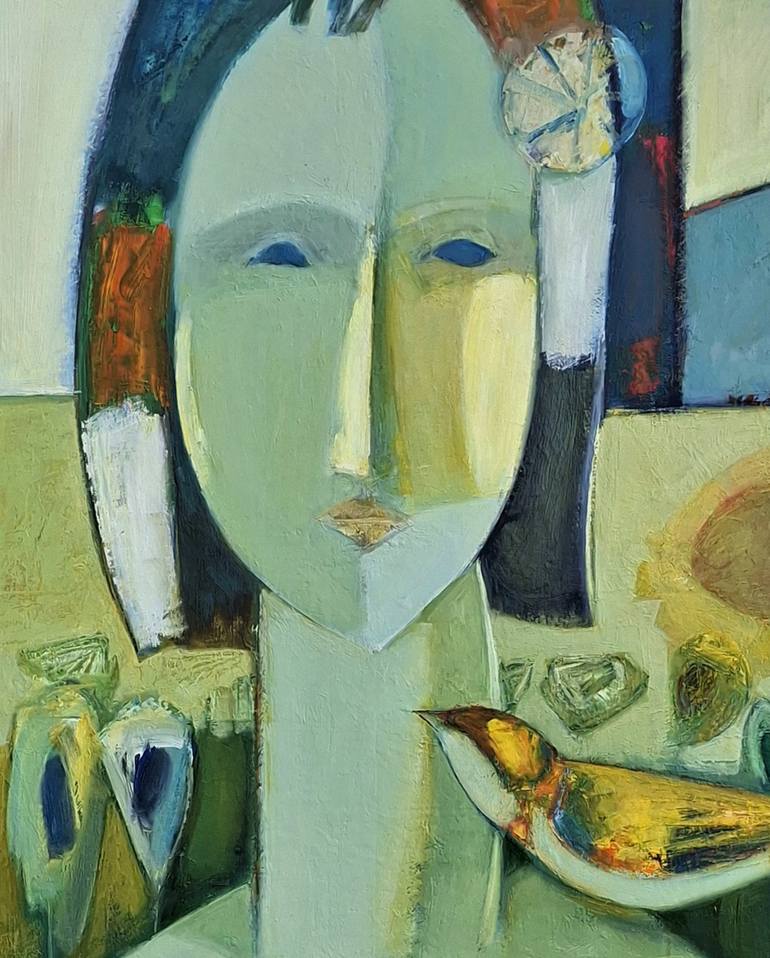 Original Impressionism Women Painting by Narinart Armgallery
