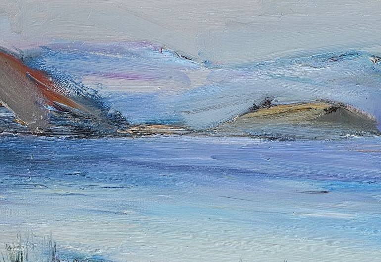 Original Impressionism Beach Painting by Narinart Armgallery