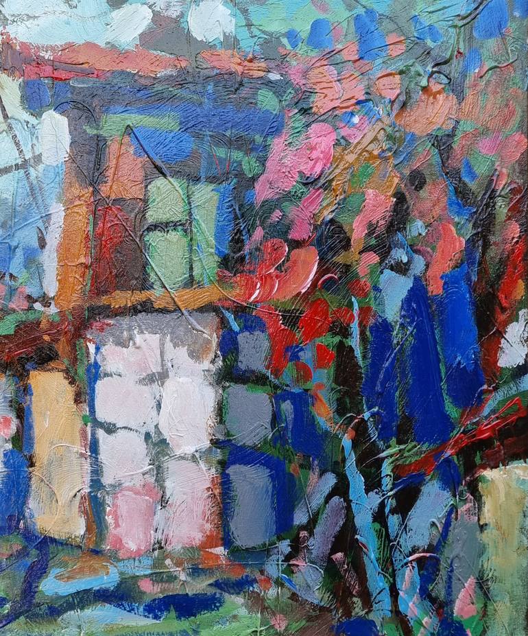Original Impressionism Rural Life Painting by Narinart Armgallery
