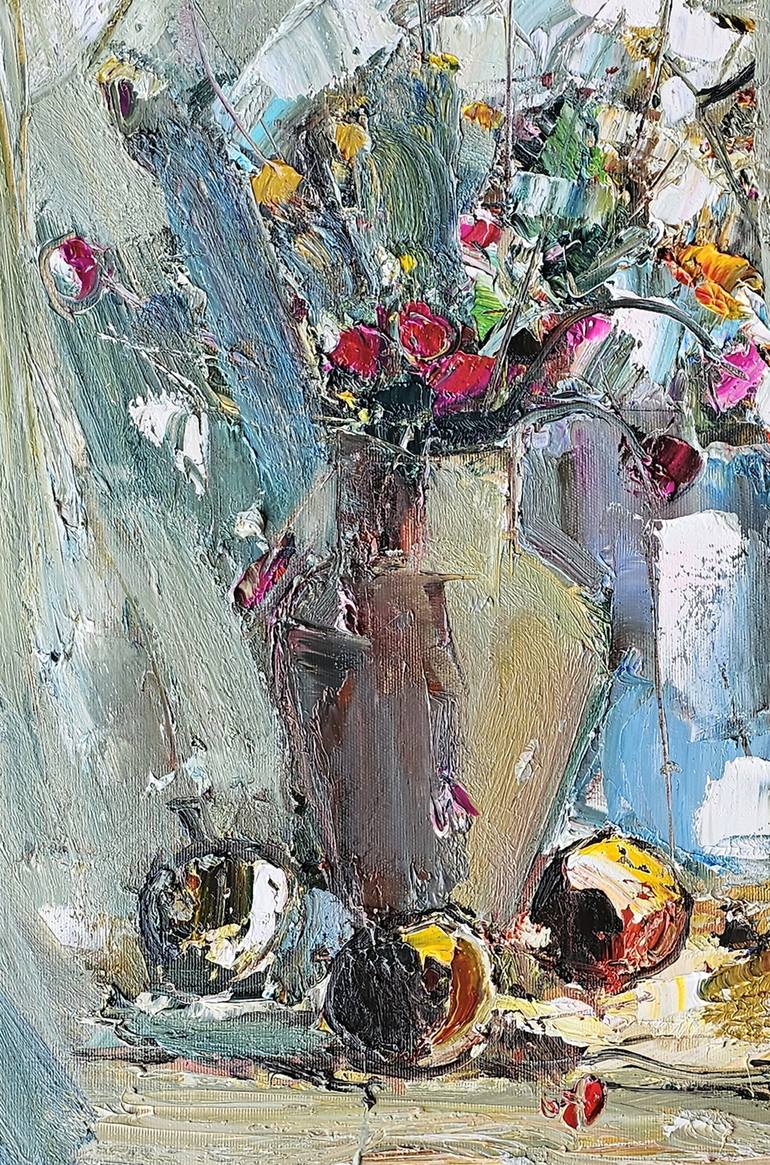 Original Impressionism Still Life Painting by Narinart Armgallery