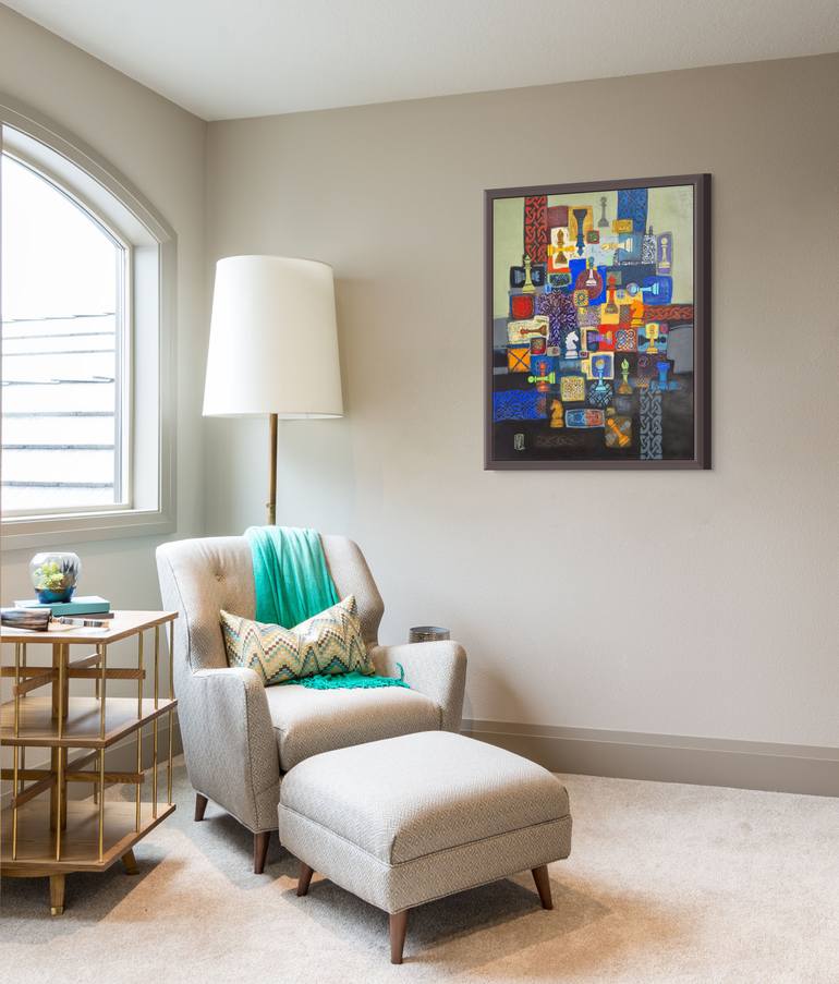 Original Abstract Sports Painting by Narinart Armgallery