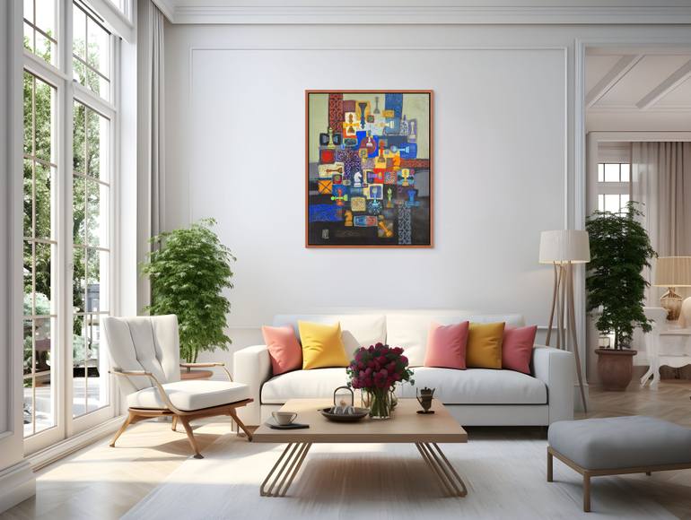 Original Abstract Sports Painting by Narinart Armgallery
