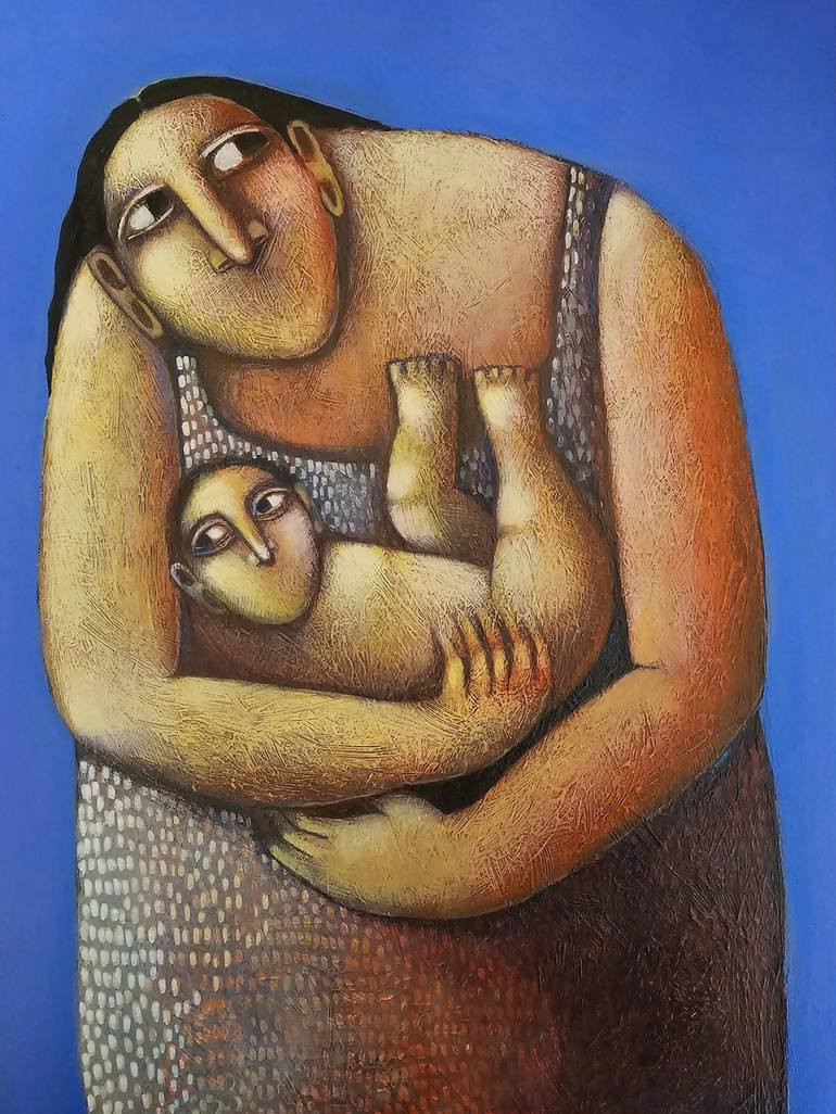 Original Expressionism Family Paintings by Narinart Armgallery