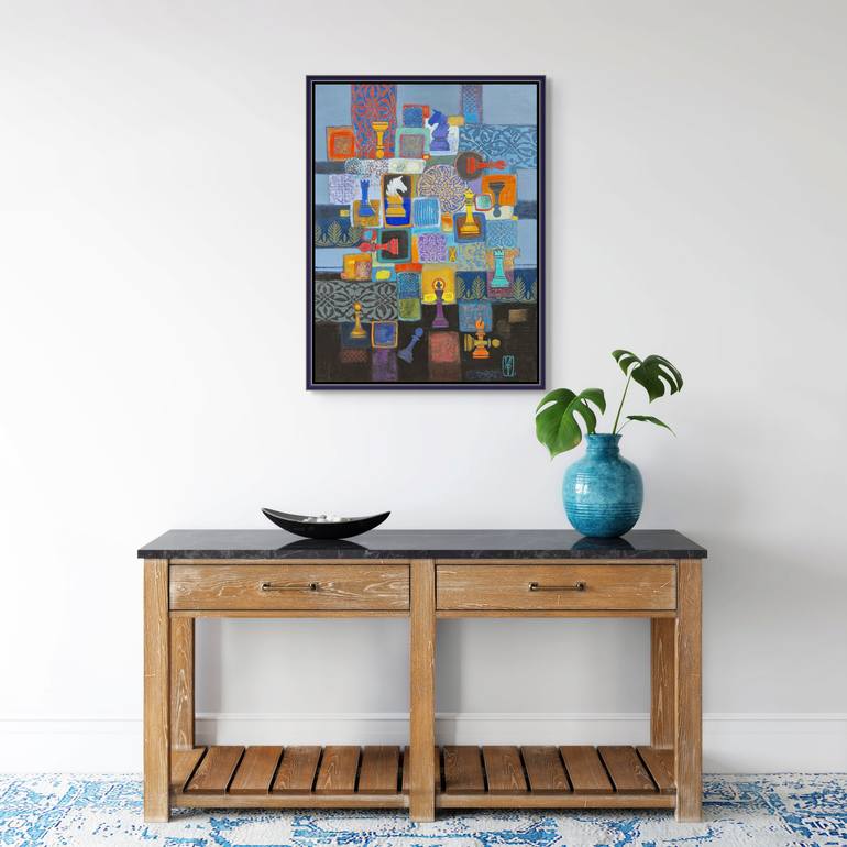Original Abstract Sports Painting by Narinart Armgallery