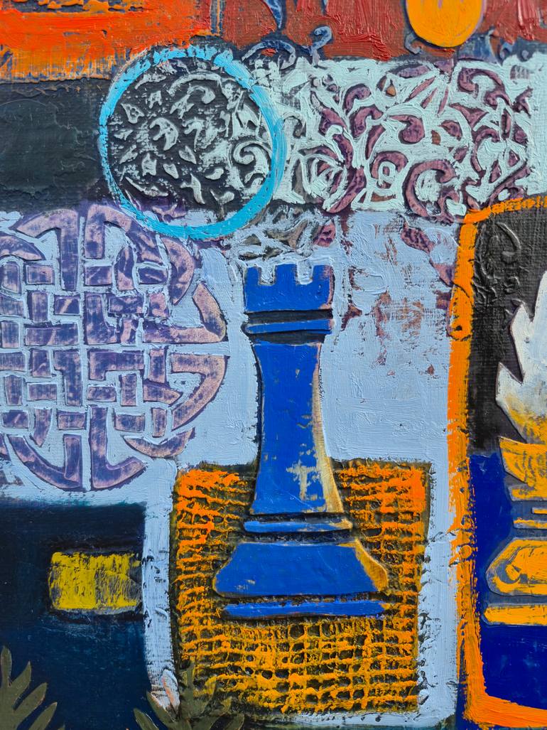 Original Abstract Sports Painting by Narinart Armgallery