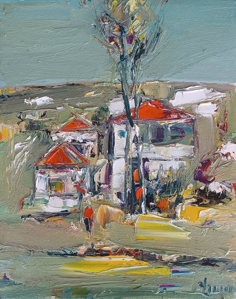 Original Impressionism Rural Life Paintings by Narinart Armgallery