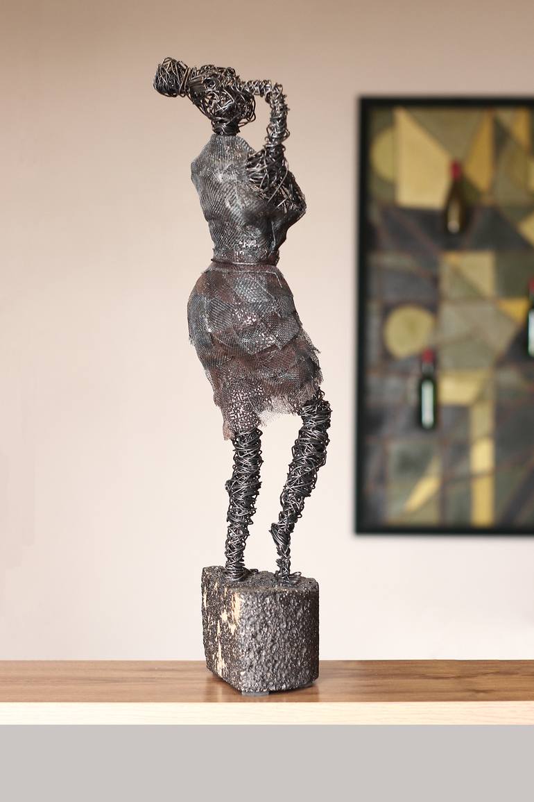 Original Expressionism Women Sculpture by Narinart Armgallery