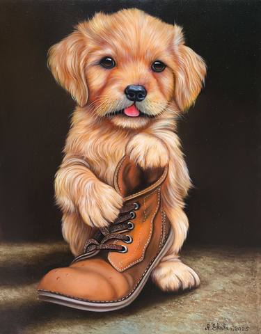 Original Photorealism Animal Paintings by Narinart Armgallery