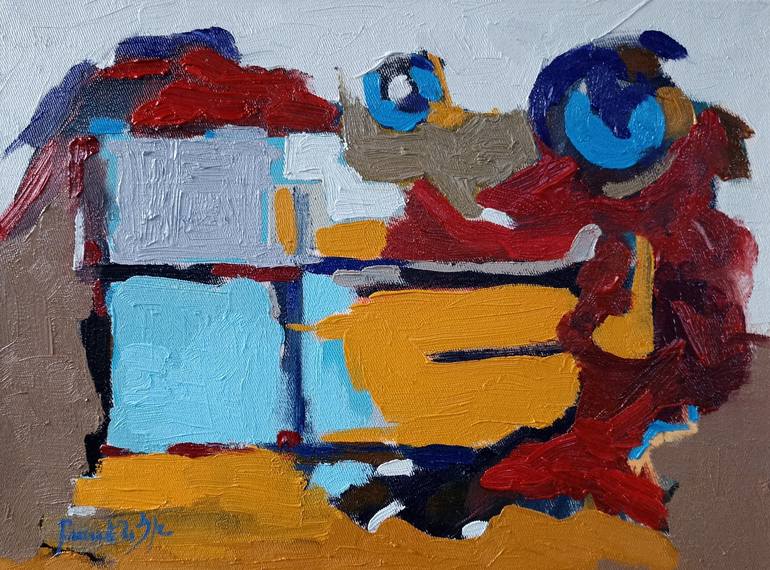 Original Modernism Abstract Paintings by Narinart Armgallery