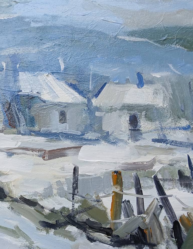 Original Impressionism Landscape Painting by Narinart Armgallery