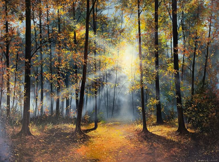 Original Realism Landscape Paintings by Narinart Armgallery