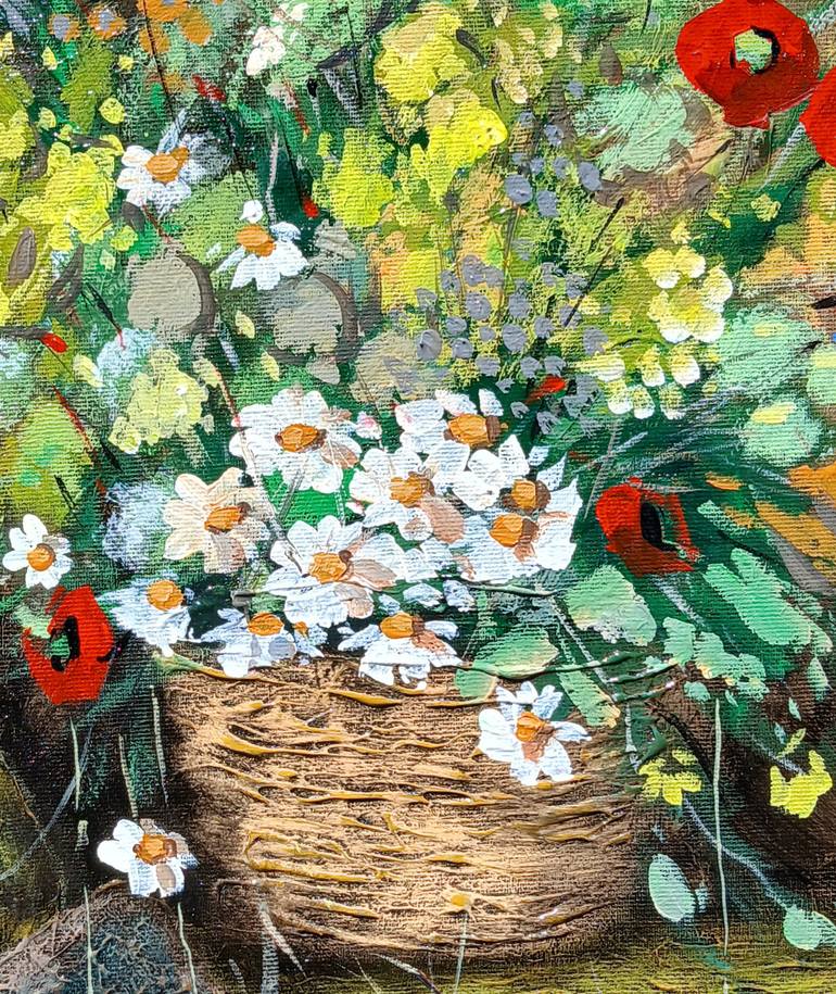 Original Impressionism Still Life Painting by Narinart Armgallery