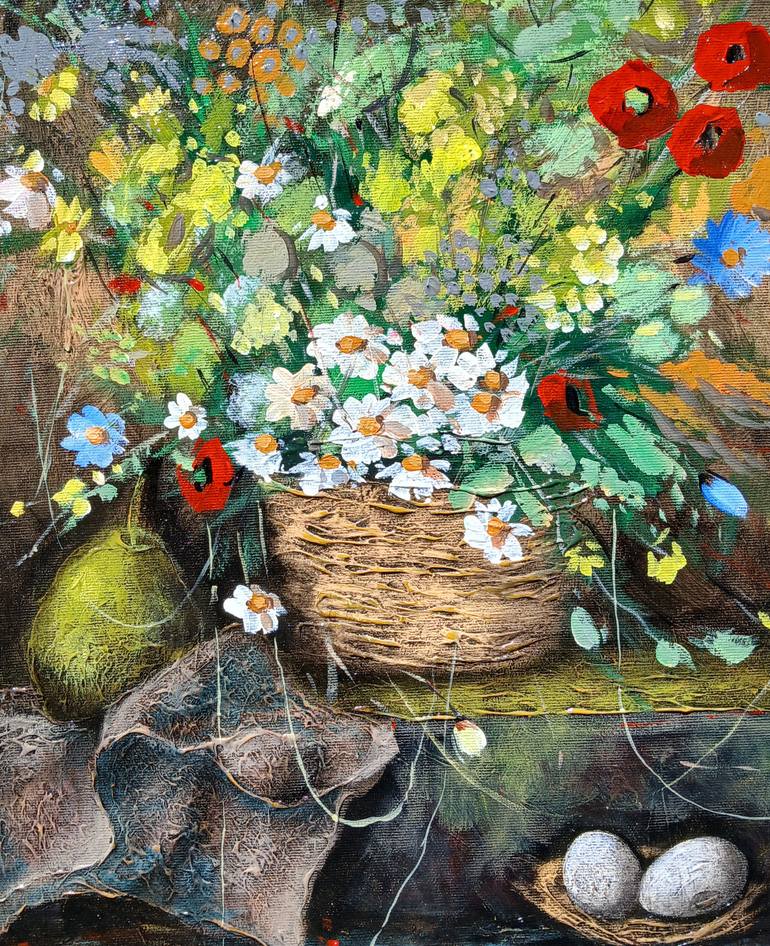 Original Impressionism Still Life Painting by Narinart Armgallery