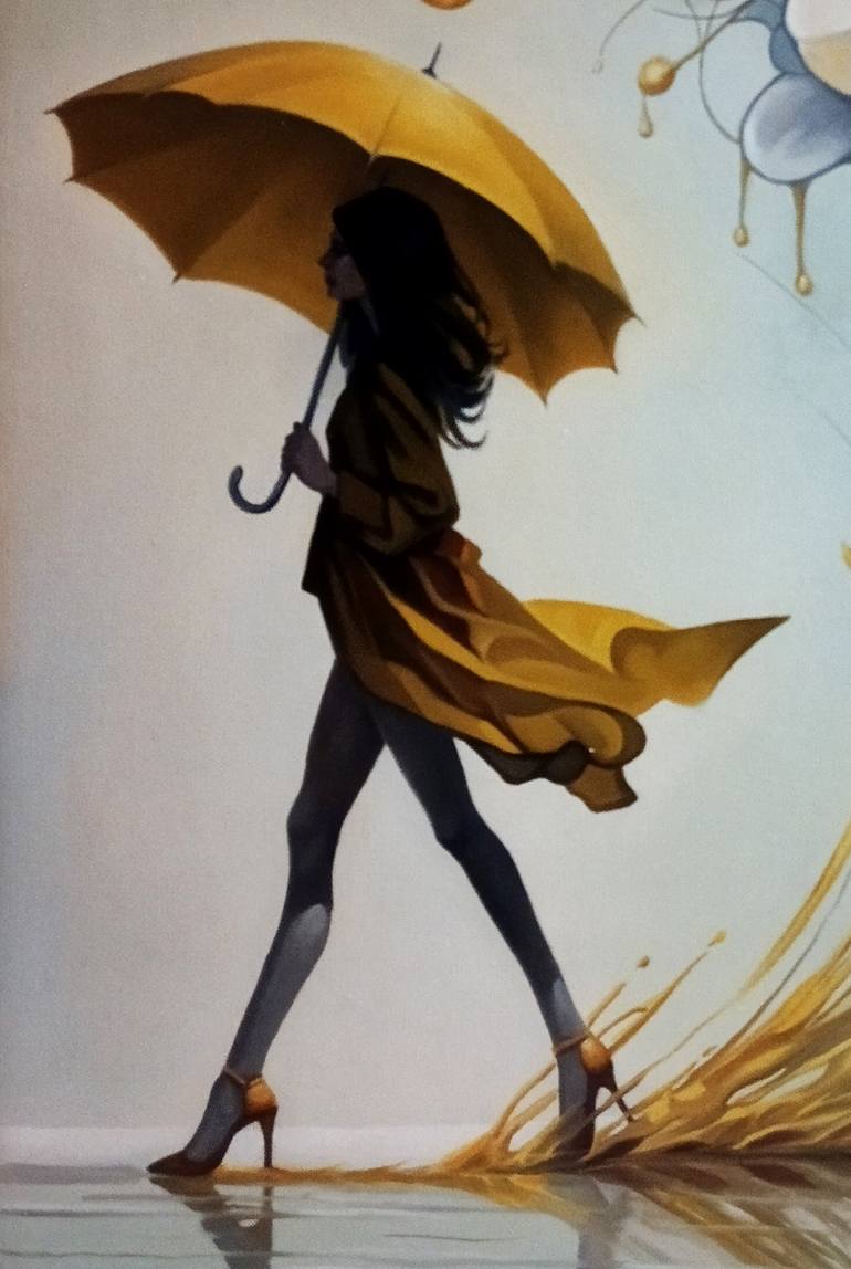 Original Impressionism Women Painting by Narinart Armgallery