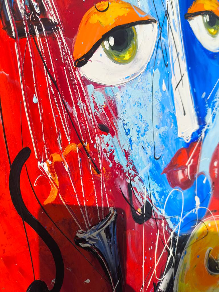 Original Abstract Music Painting by Narinart Armgallery