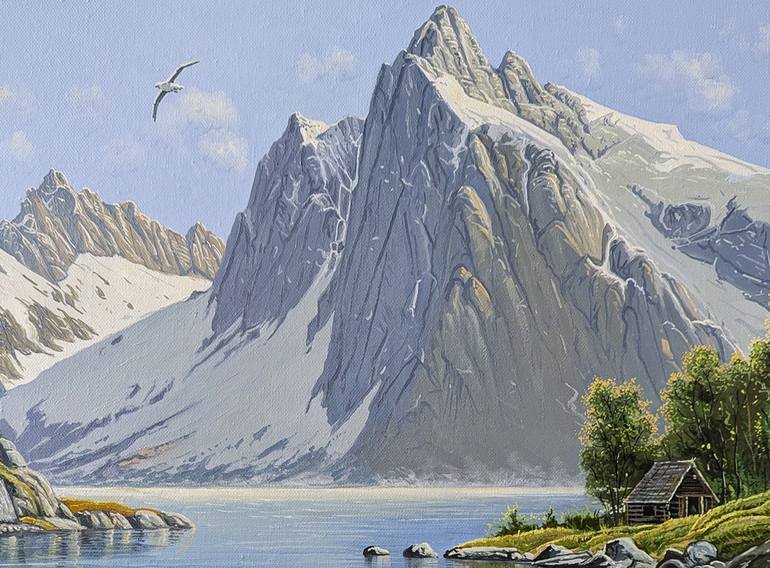 Original Realism Landscape Painting by Narinart Armgallery