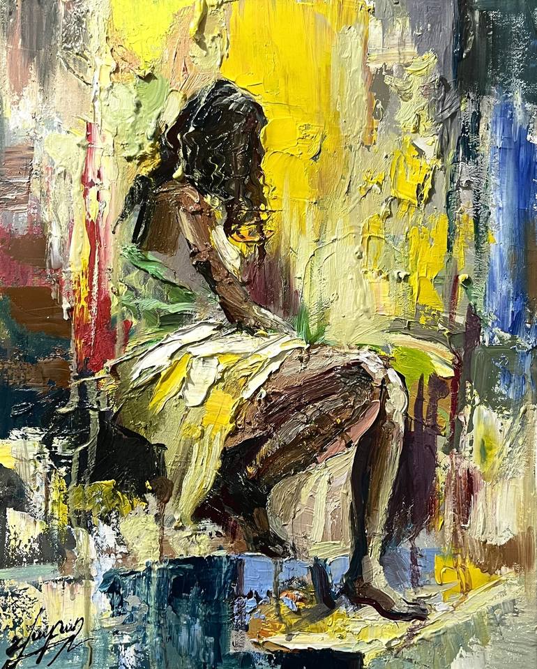 Original Impressionism Women Paintings by Narinart Armgallery