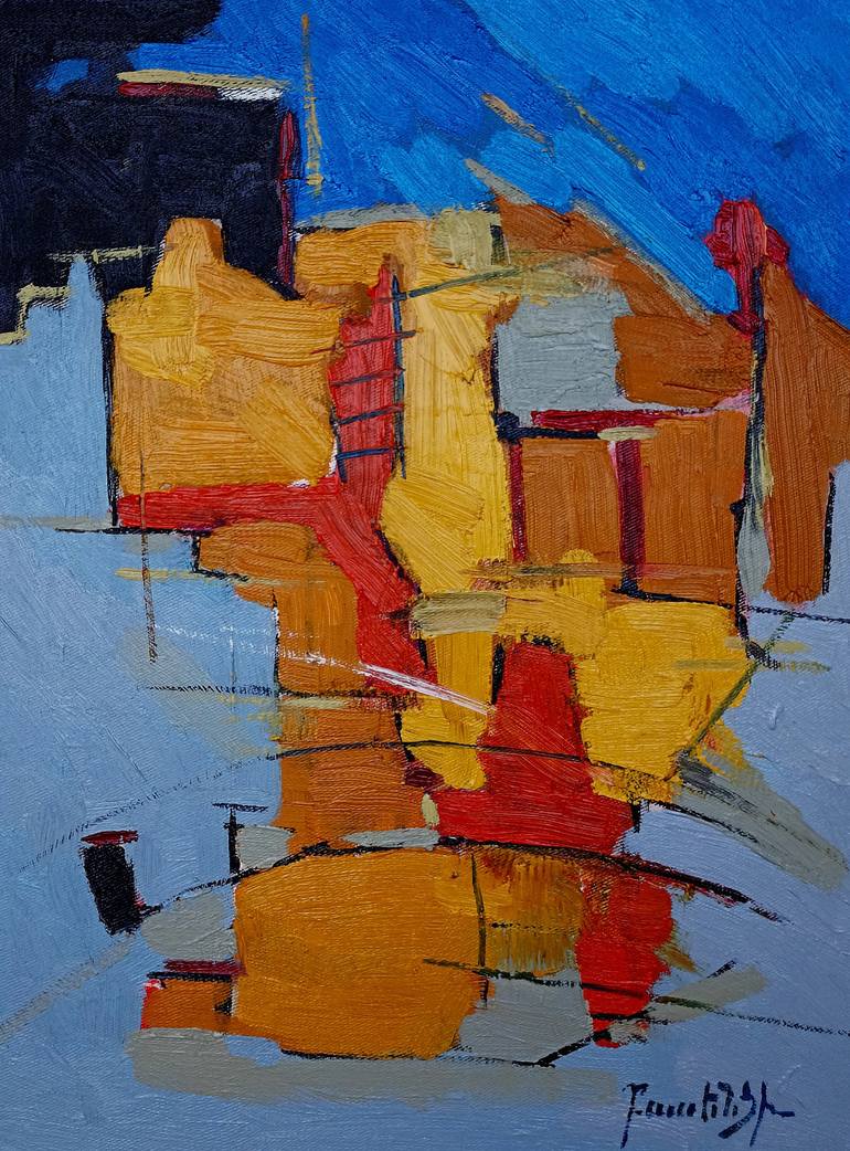 Original Modernism Abstract Paintings by Narinart Armgallery
