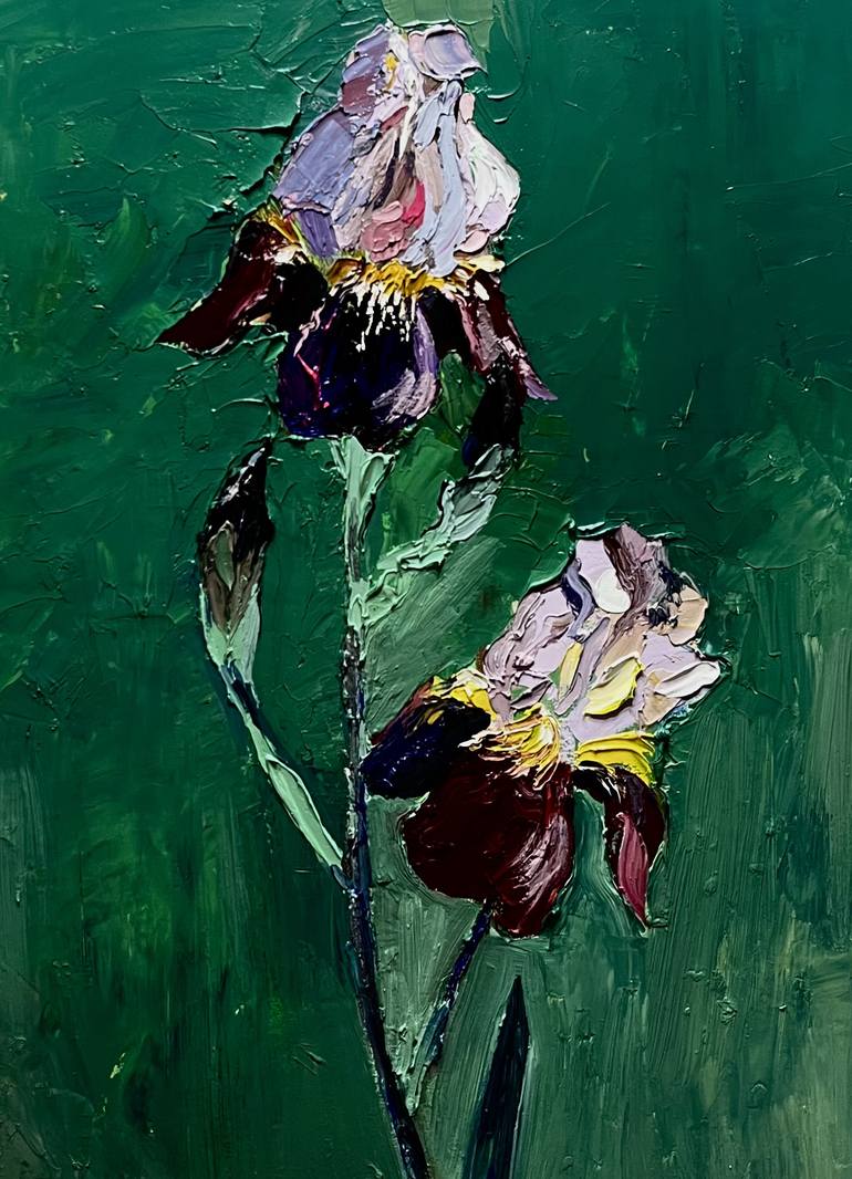 Original Impressionism Floral Painting by Narinart Armgallery