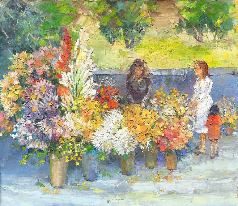 Original Impressionism Floral Paintings by Narinart Armgallery