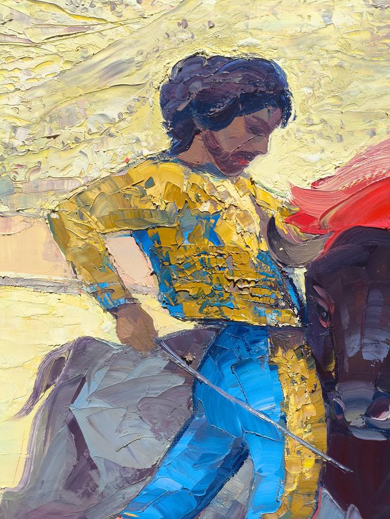 Original Impressionism Men Painting by Narinart Armgallery