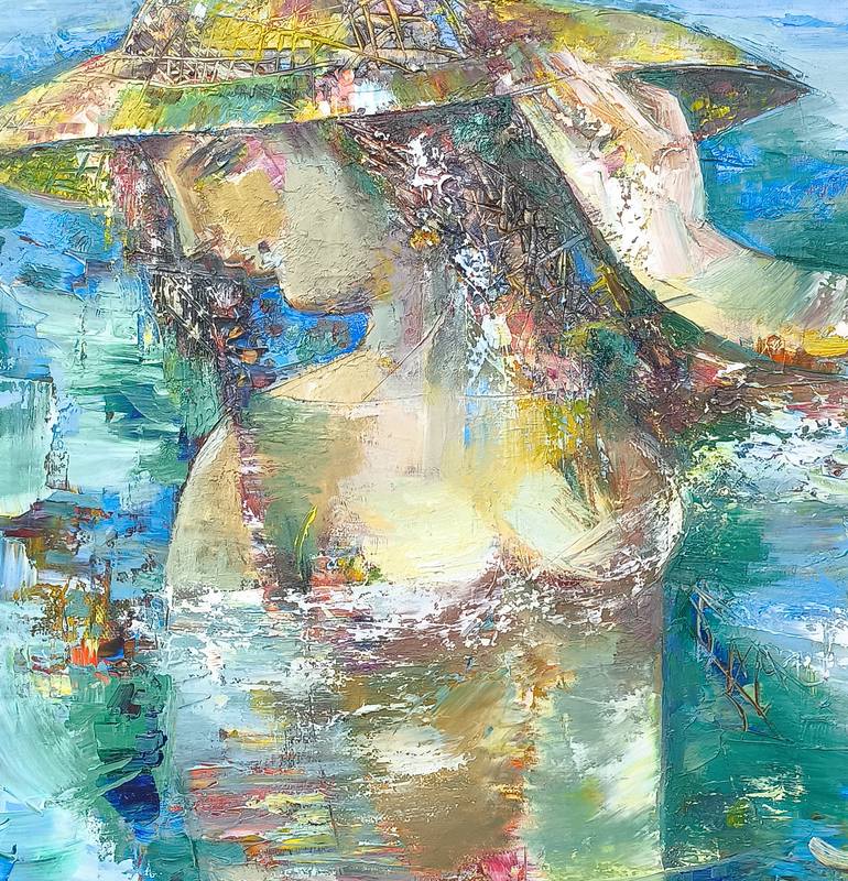 Original Modernism Women Painting by Narinart Armgallery