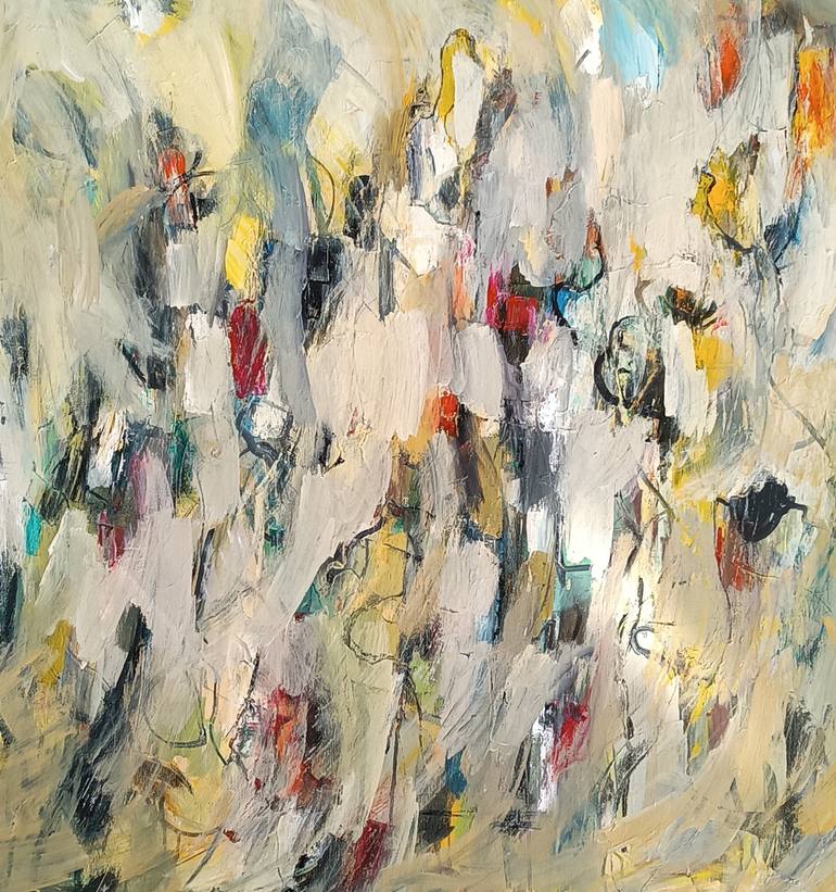 Original Contemporary Abstract Painting by Narinart Armgallery