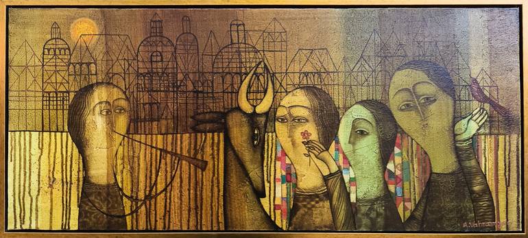 Original Modern Music Paintings by Narinart Armgallery