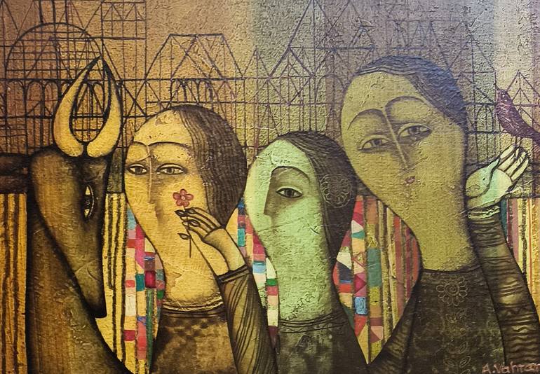 Original Contemporary Music Painting by Narinart Armgallery