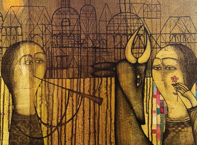 Original Contemporary Music Painting by Narinart Armgallery