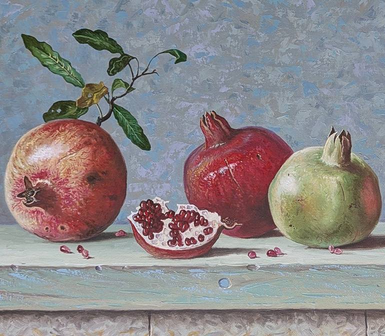 Original Realism Still Life Painting by Narinart Armgallery