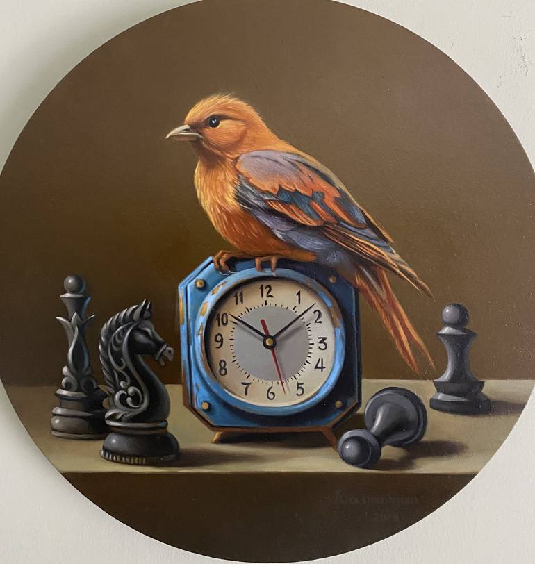 Original Photorealism Still Life Painting by Narinart Armgallery
