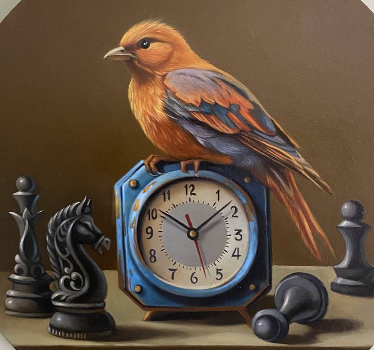 Original Photorealism Still Life Painting by Narinart Armgallery