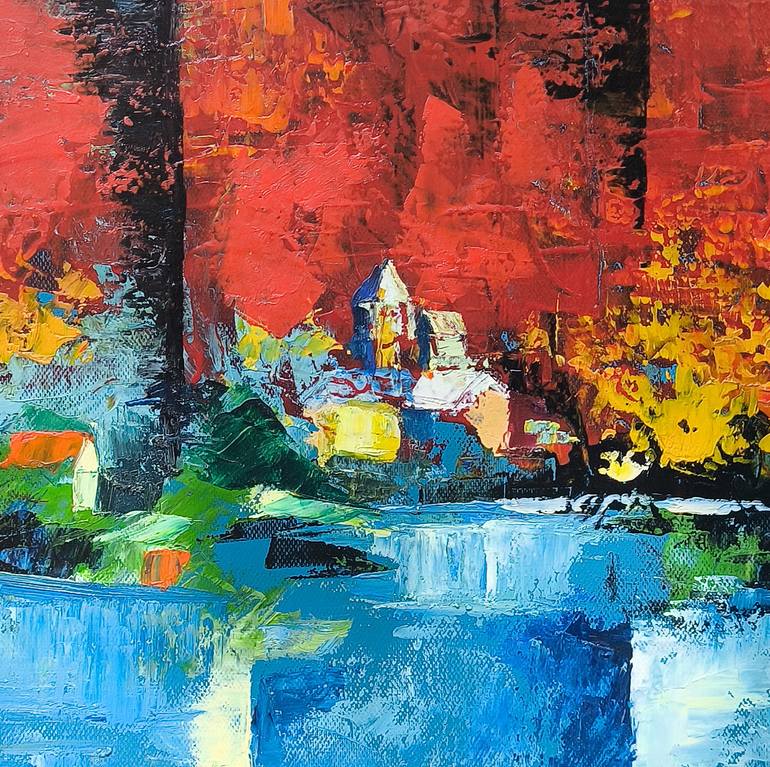 Original Modernism Rural Life Painting by Narinart Armgallery