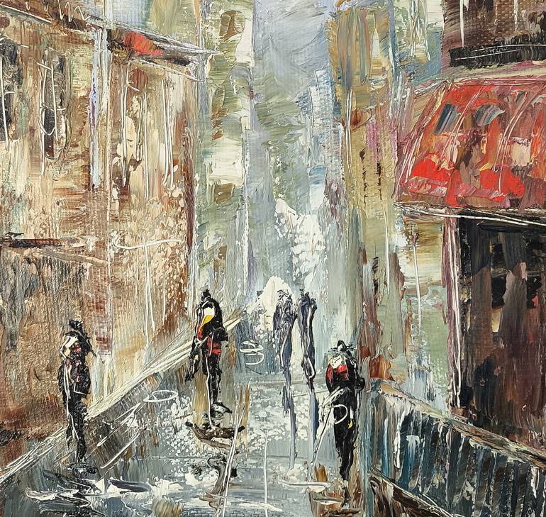 Original Impressionism Cities Painting by Narinart Armgallery