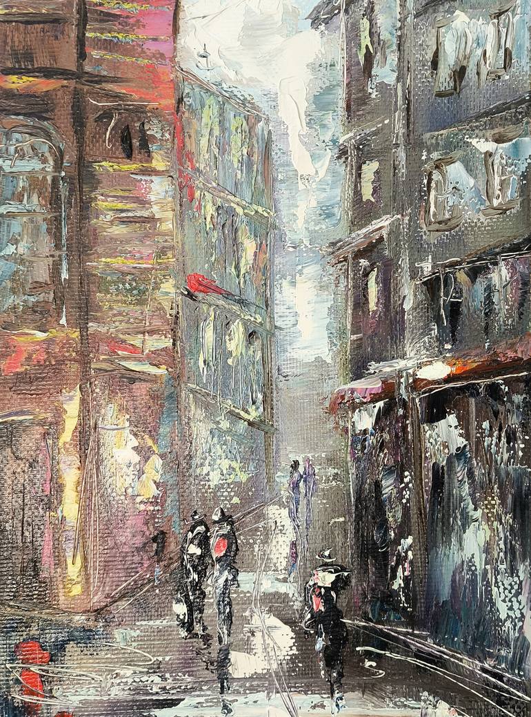 Original Impressionism Cities Painting by Narinart Armgallery