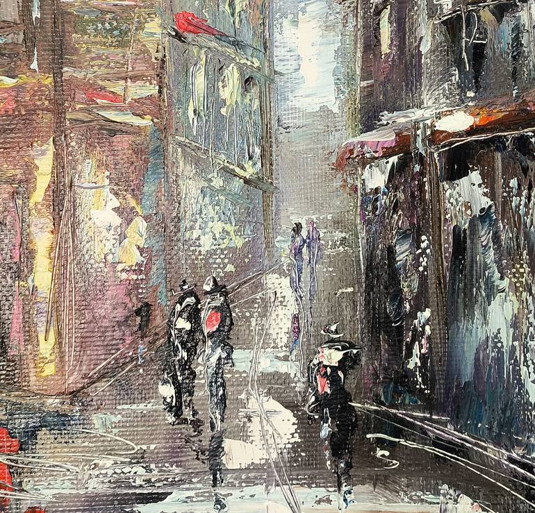 Original Impressionism Cities Painting by Narinart Armgallery
