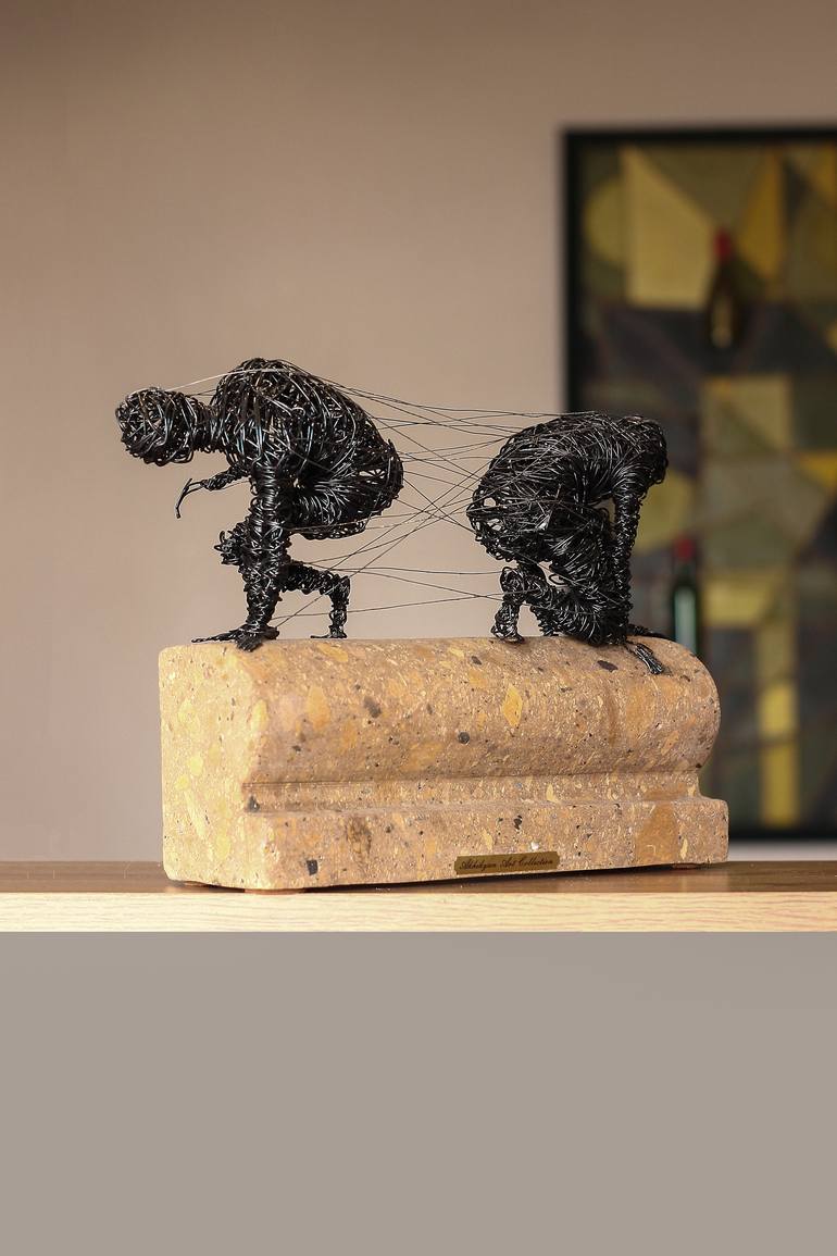 Original Figurative Men Sculpture by Narinart Armgallery