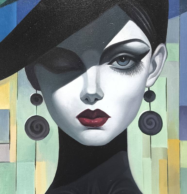 Original Modernism Women Painting by Narinart Armgallery