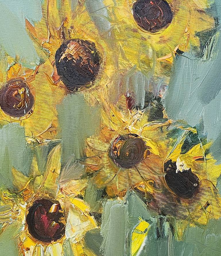 Original Impressionism Floral Painting by Narinart Armgallery