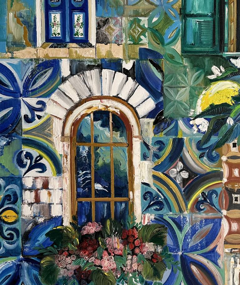 Original Impressionism Architecture Painting by Narinart Armgallery
