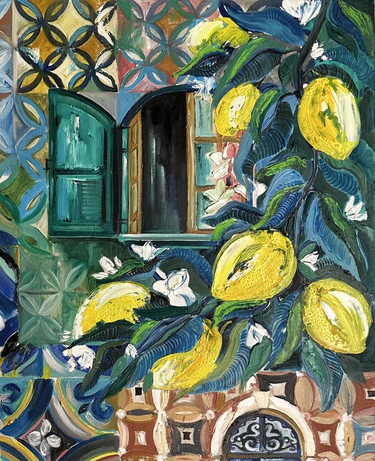 Original Impressionism Architecture Painting by Narinart Armgallery