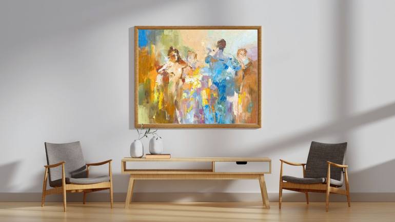 Original Abstract Music Painting by Narinart Armgallery