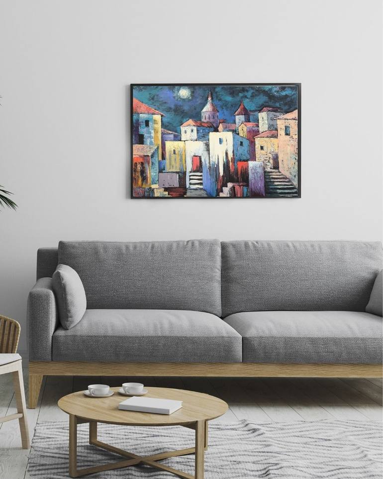Original Modern Cities Painting by Narinart Armgallery